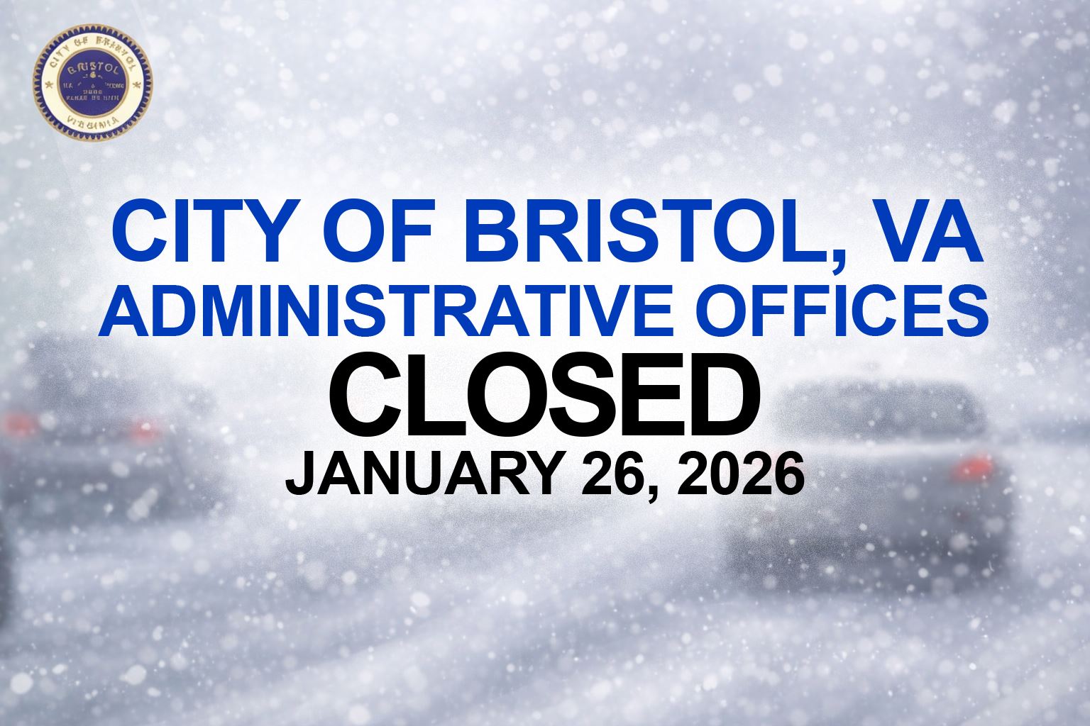 City offices Closed