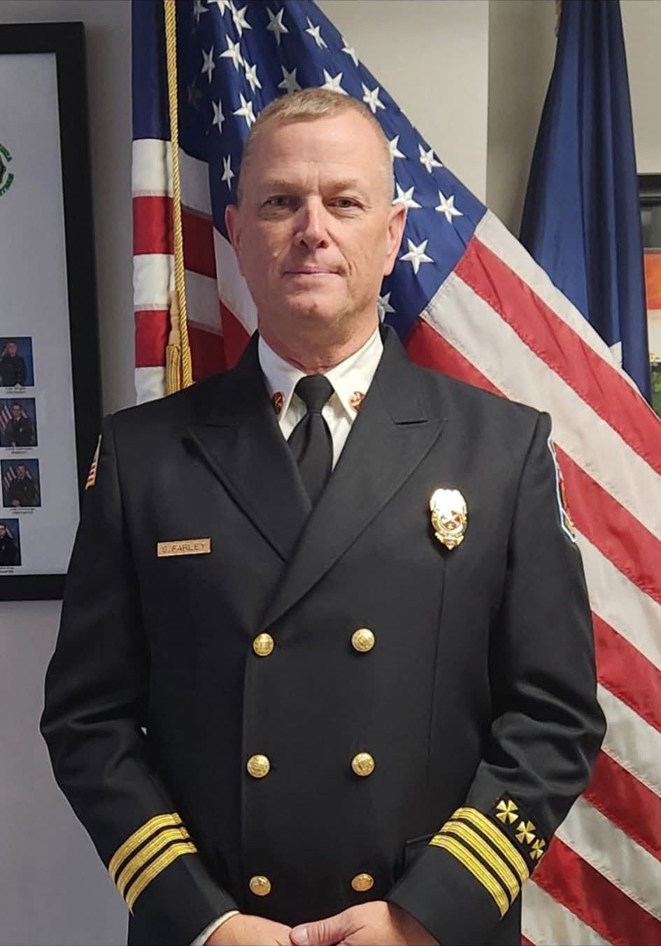 New Fire Chief Stacey Farley